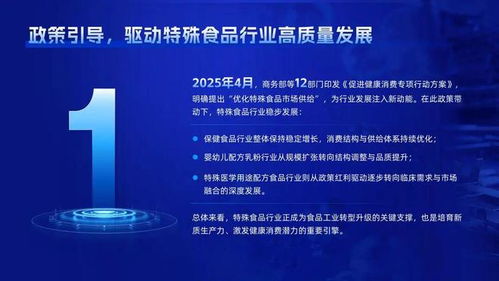 科技引领，擘画新篇 2025年特殊食品行业科技与产业发展十大标志性事件展望